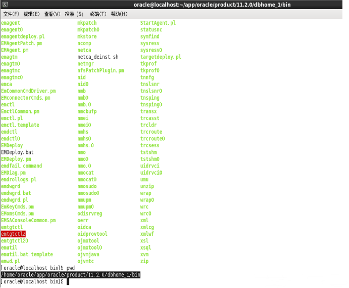 RedHat6.8(rhel)安装oracle11g提示netca命令找不到command not found怎么处理？