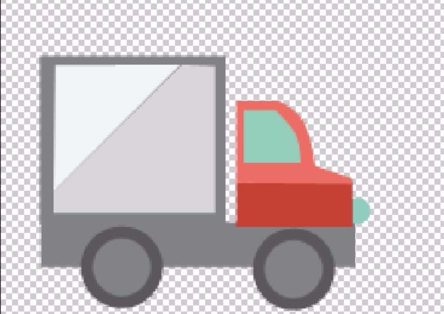 ps怎么手绘货车矢量图? ps画货车的教程