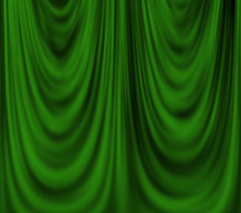 ps怎么绘制绿色丝帘子效果?