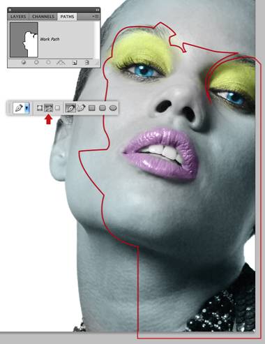 Photoshop设计时尚大气的彩绘杂志封面