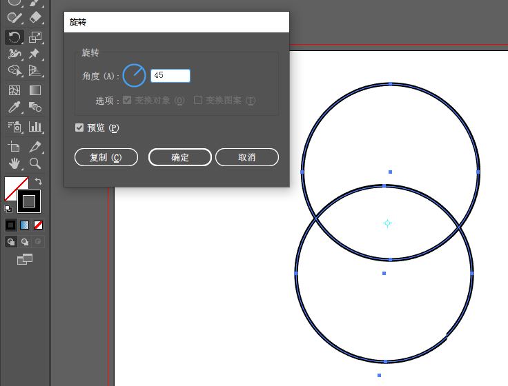 PS怎么做线条螺旋花矢量图? ps设计缠绕带效果图形的技巧