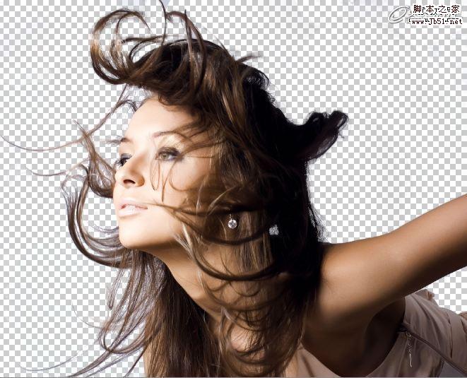 Photoshop将通过蒙版通道制作出长发美女抠图教程