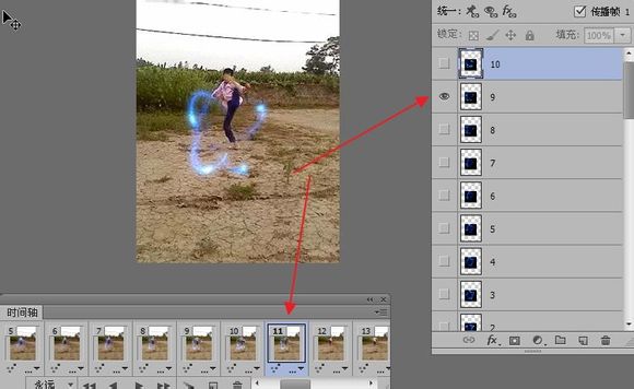如何用PS合成一个GIF动画?使用PS制作一个炫酷的GIF动画特效教程
