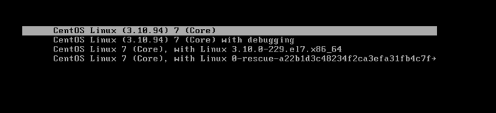 CentOS7 + linux kernel 3.10.94 compile 简记