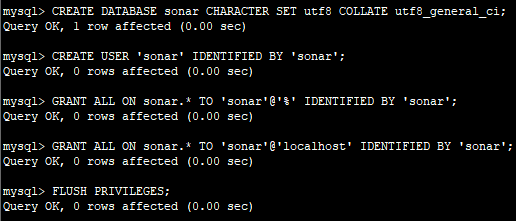 CentOS6.9安装SonarQube7.6